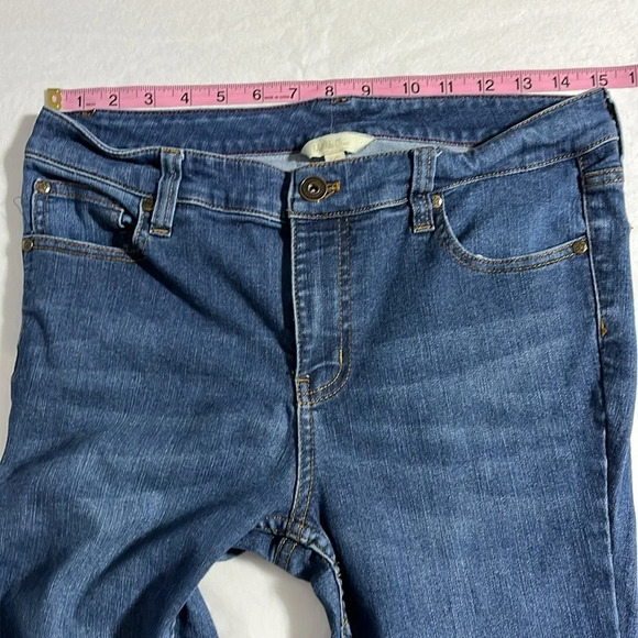 Matilda Jane denim size 8 skinny embroidered back pocket - Picture 7 of 8